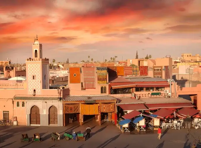 Djemaa-El-Fna-Square-Marrakesh-Cultural-Morocco-Tours