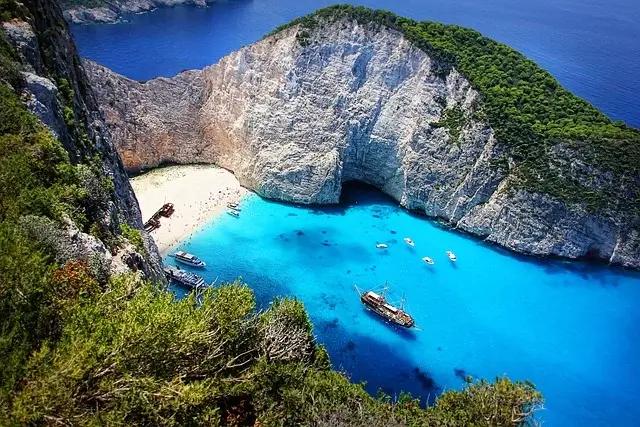 Shipwreck at Zakynthos